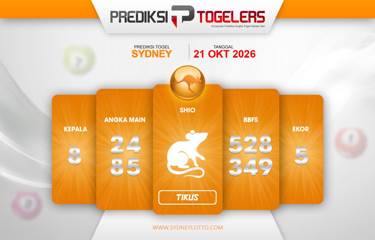 Prediksi Togelers SDY 21 Oktober 2026 Hari Rabu